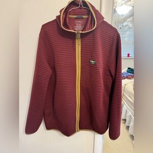 L.L. Bean Men's Airlight Zip Up Hoodie XLT